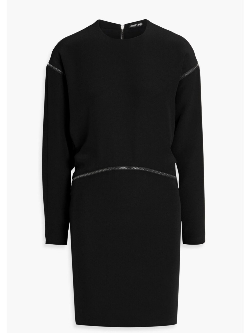 Tom Ford Silk-Crepe Cutout Mini Dress Xs/Us2